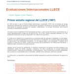 Descargar Primer estudio regional del LLECE (1997)